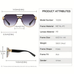 Men's One Piece Sunglasses