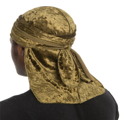 Velvet Wave Durag Soft Durag Headwear For 360 Waves