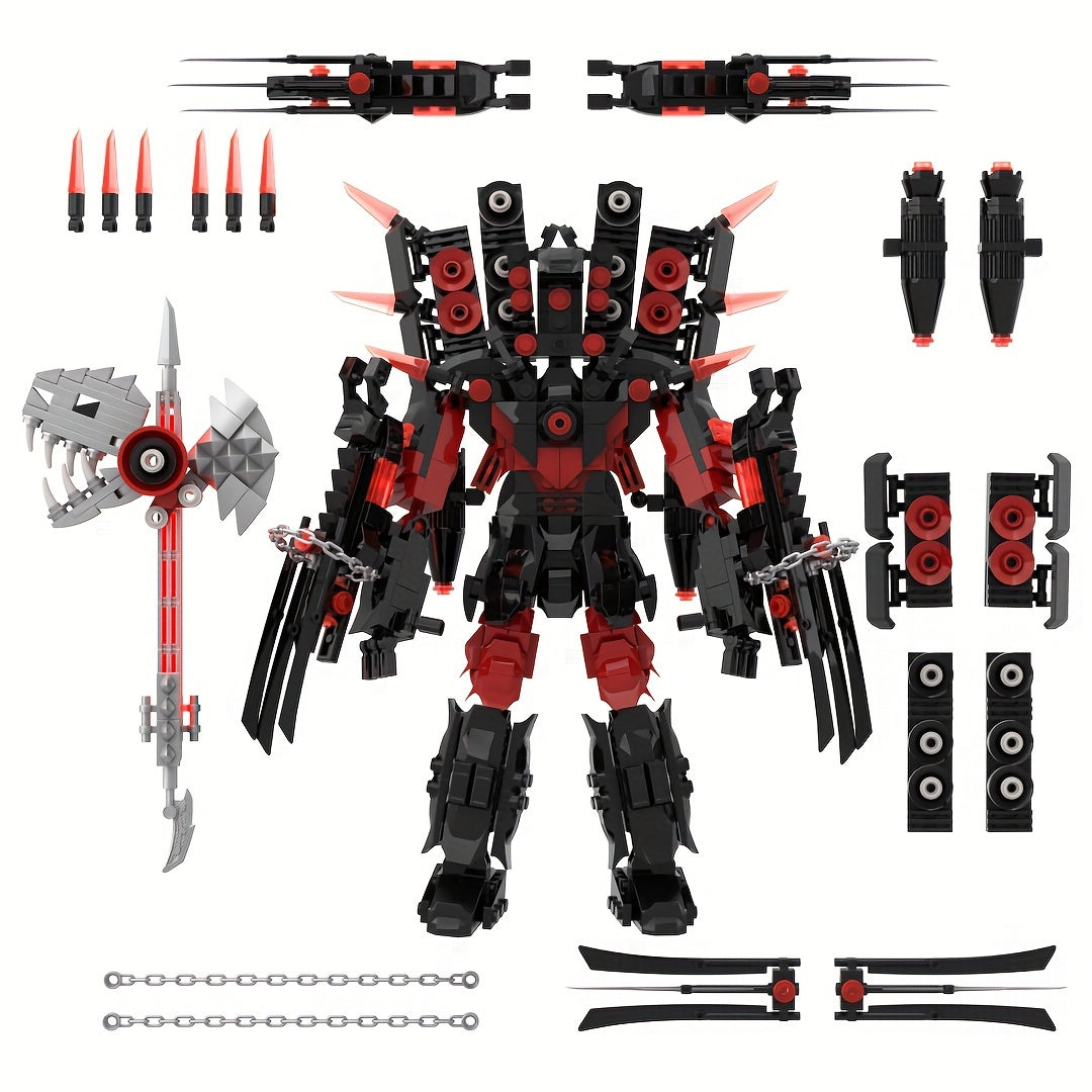682pcs & 387pcs Building Blocks Set TV Character & Action Figures Models