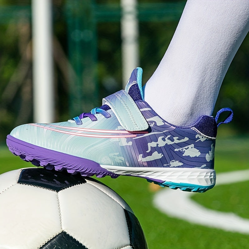 Boys Kids Teenager Turf Anti Slip Football Shoes