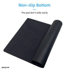 EXCOVIP Small Leather Mouse Pad Waterproof Non-Slip Mat