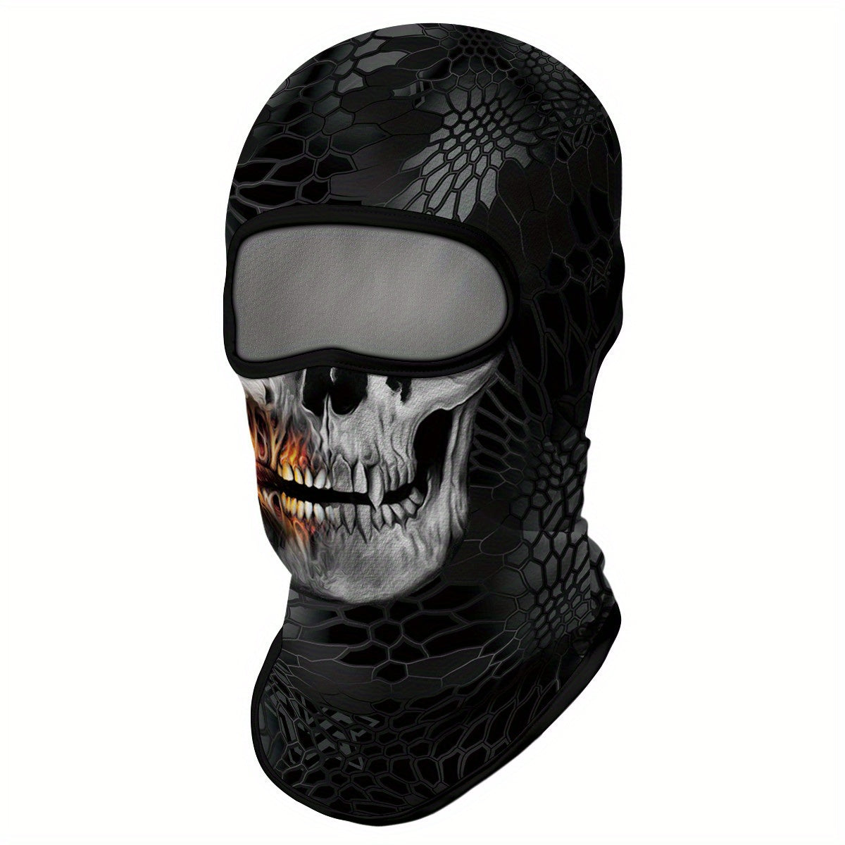 Skeleton Ghost Face Mask for Halloween Cosplay