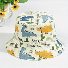 Kids Bucket Hat Cartoon Sun Protection Hat