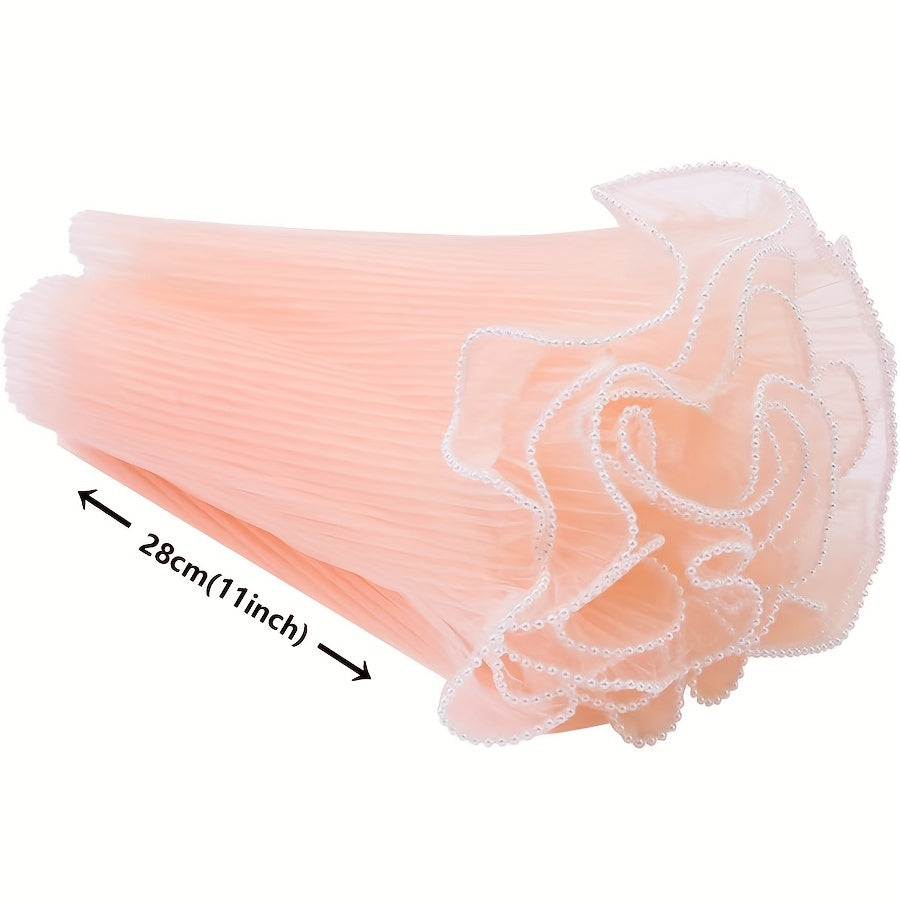 4M Flower Wrapping Mesh Paper Florist Supplies Gift Wrapping Paper