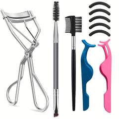 Eyelash Comb Lashes Curler 4Pcs Eyebrow Brush Separator Tool