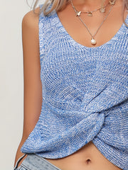 V-Neck Sleeveless Summer Tank Top