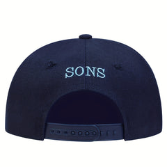Diamond Embroidery Baseball Cap Hip Hop Unisex Navy Snapback Hat
