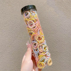 300pcs Colorful Hair Bands Hair Ties Elastic Hair Accessories for Girls Kids