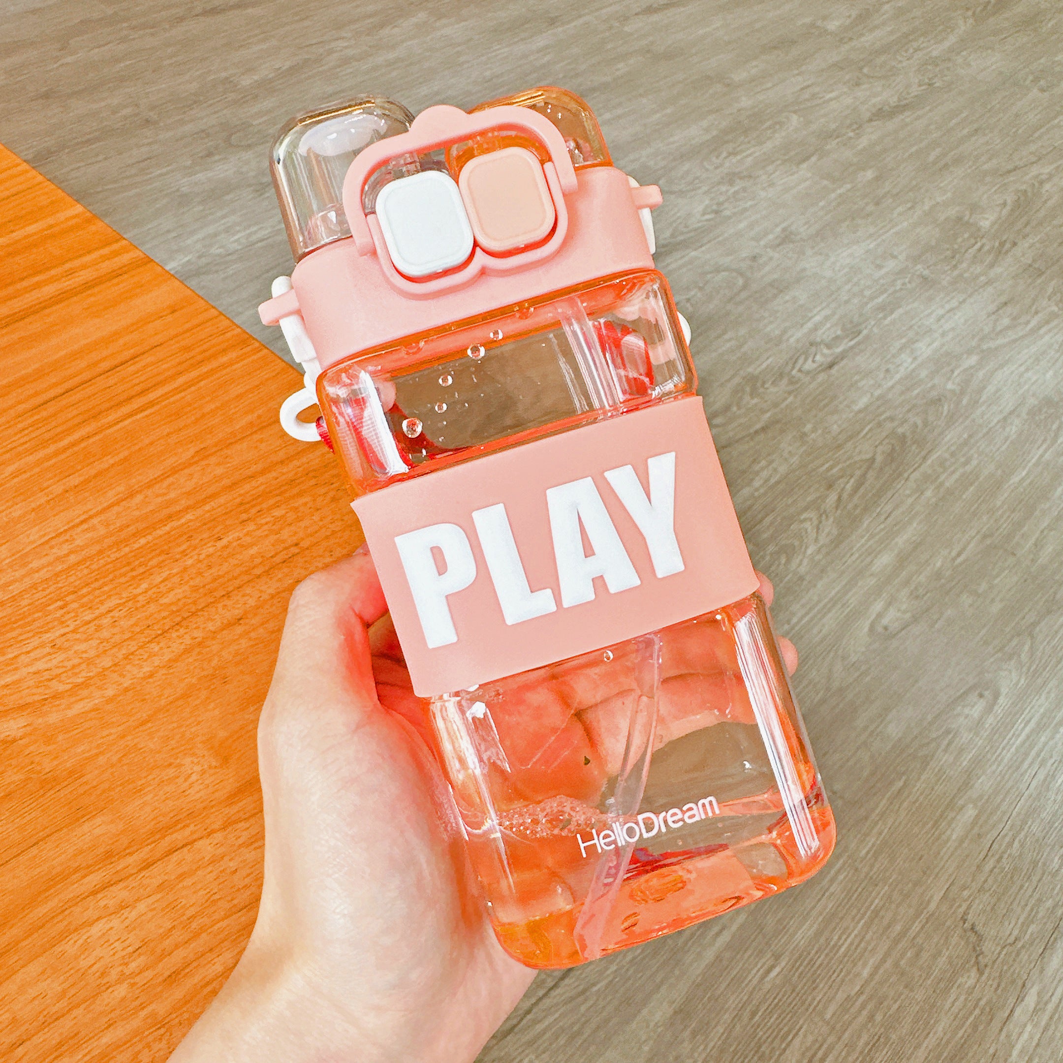 Classic Plastic Cup & Water Bottle Set