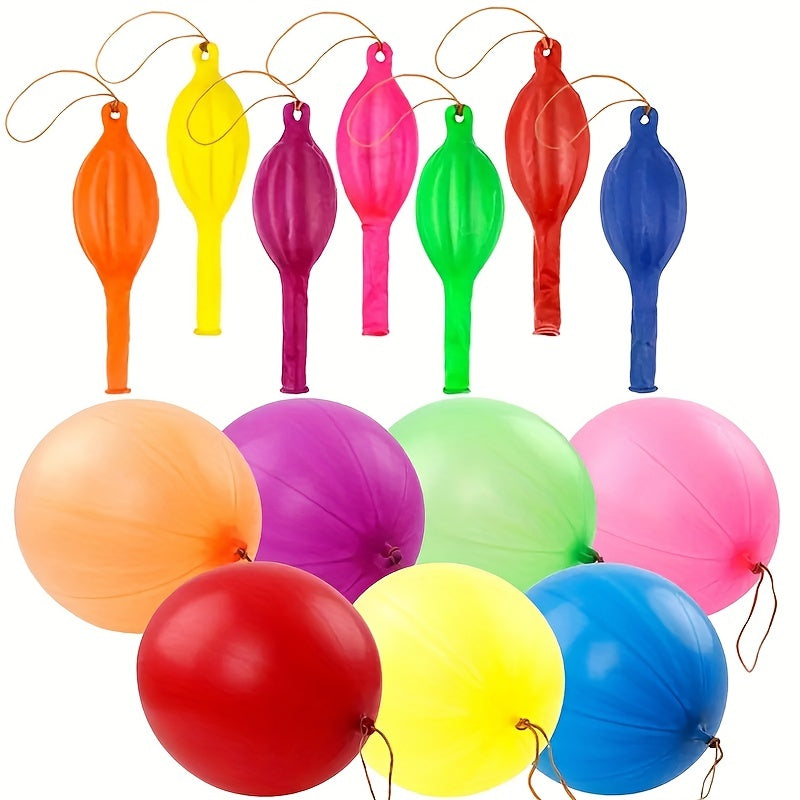 25 Pcs Clap Balloons Elastic Balloons Rubber Play Balloons Wedding Supplies