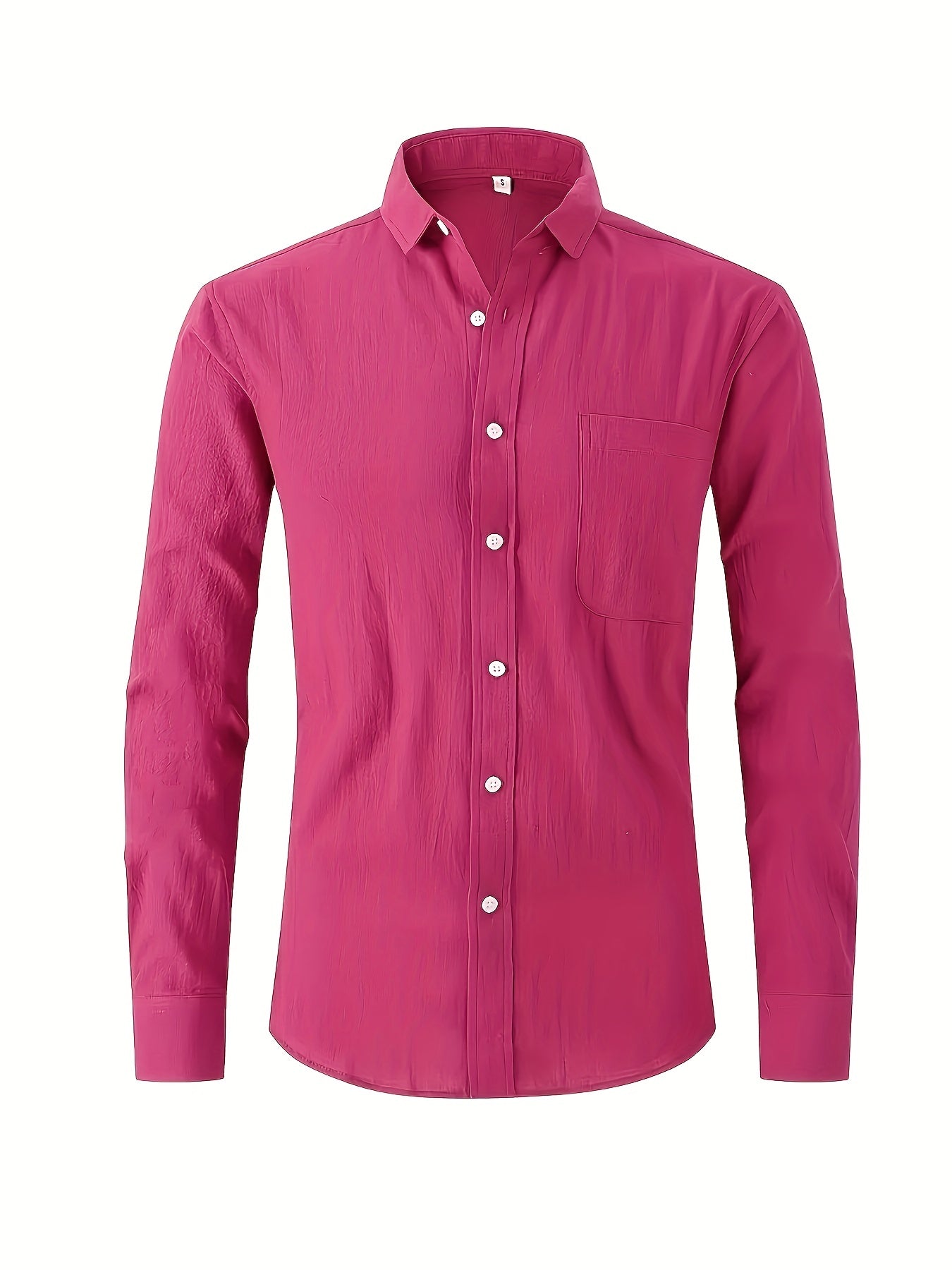 Men's Long Sleeve Casual Base Layer Shirt