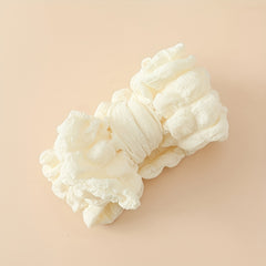 Bubble Bow Soft Elastic Headband for Baby Girls