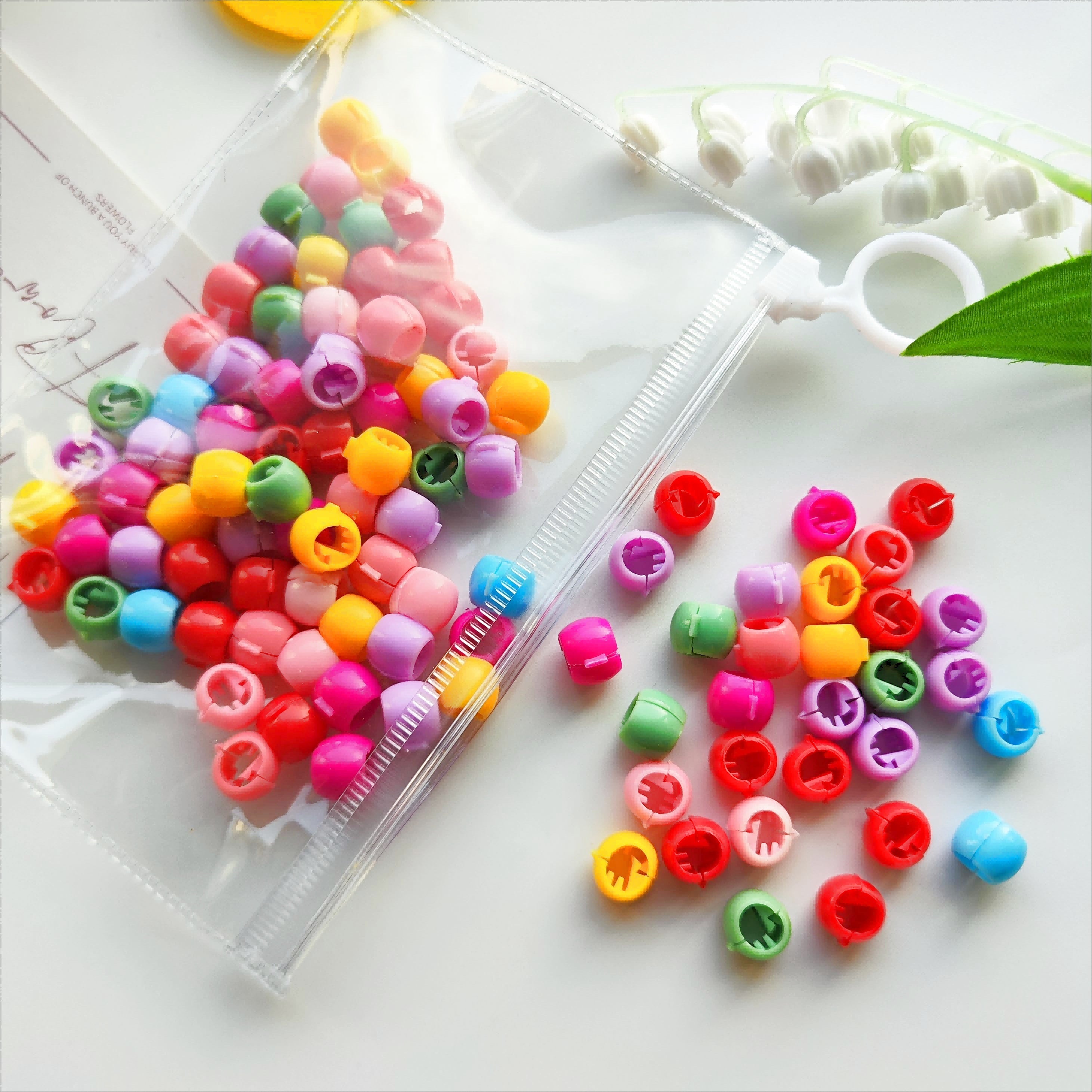 100pcs Mini Claw Hair Clips For Girls Tiny Hairpin Plastic Hair Claws