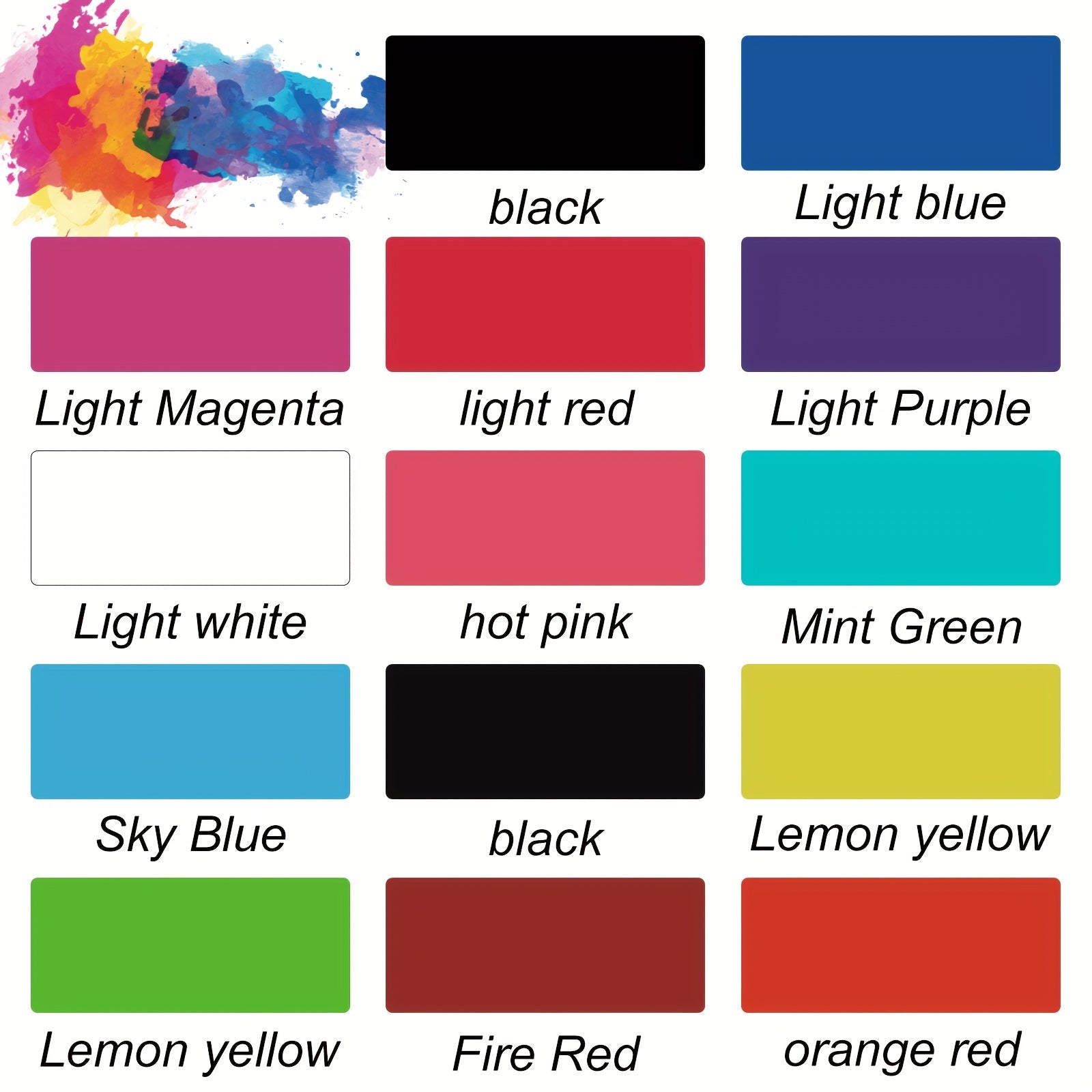 14 Colors Tattoo Ink Set Professional Tattoo Pigment Set