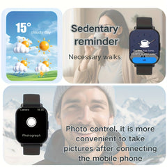 Smart Watch with Wireless Calls and Message Notifications for Android
