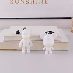 Cute Bear Keychain for Girls Bag Pendant