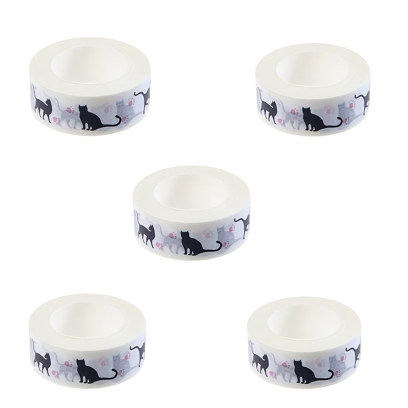 2pcs Animal Washi Mask Tape Sticker Craft - Fun Touch for DIY Decor