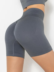 High Waist Yoga Biker Shorts Breathable Workout Activewear