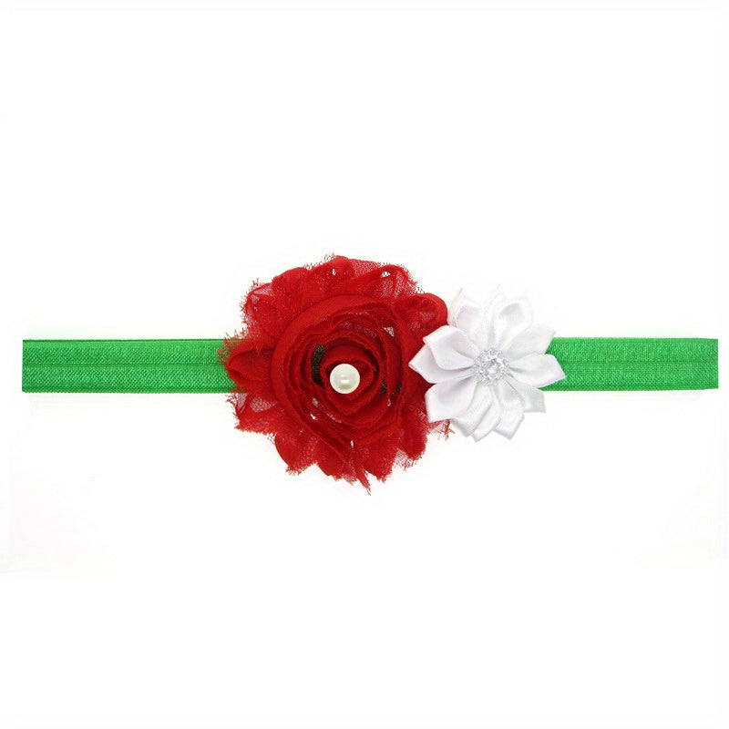Cute Flower Headbands for Baby Girls Newborns Infants Toddlers