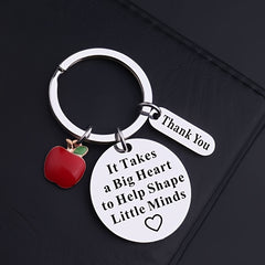 Metal Keychain Keyring Teacher's Gift Christmas Gift