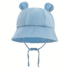 Sunscreen Bucket Hat for Baby Girls Outdoor Beach Spring Summer