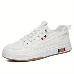 Crocodile Pattern Skate Shoes Anti-Slip Sneakers Men's Footwear