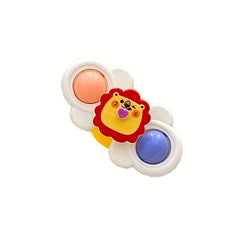Kids Suction Cup Spinner Toy Educational Hand Eye Coordination Game