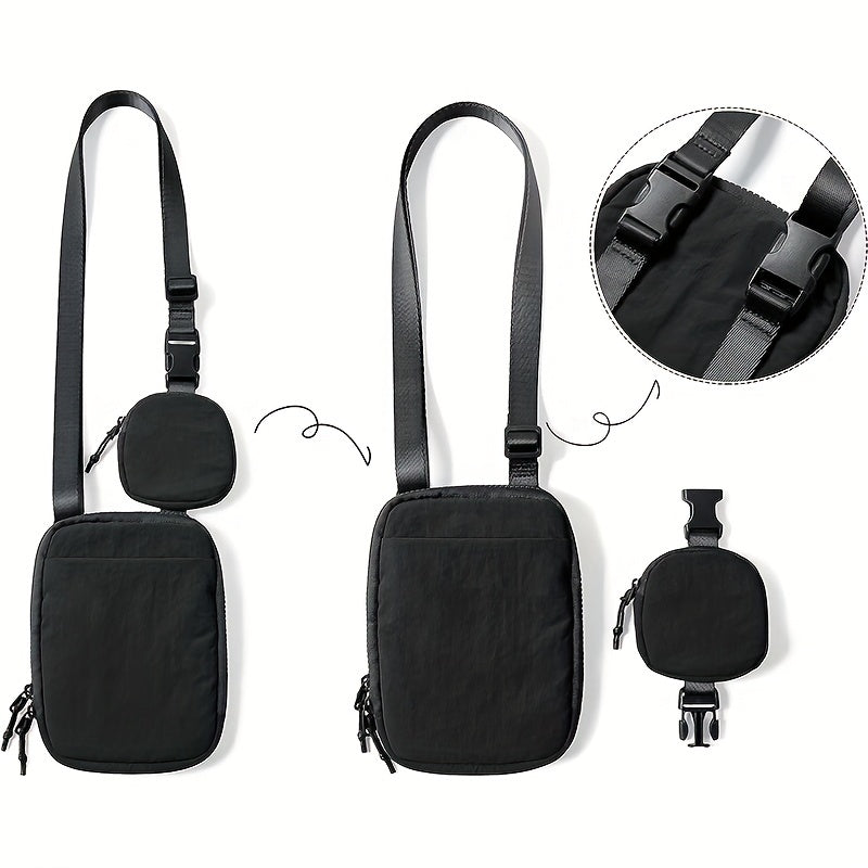 Waterproof Unisex Sports Crossbody Bag for Outdoor Fitness