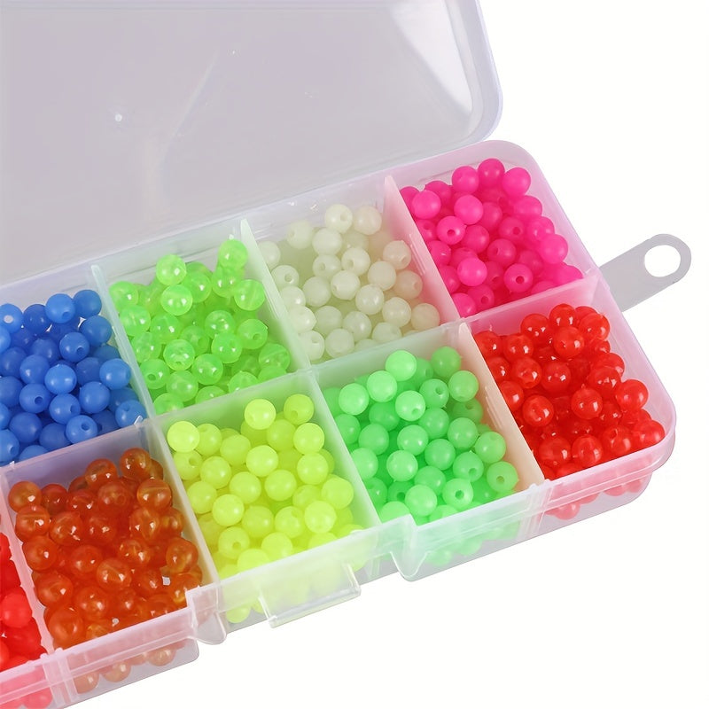 1000pcs Luminous Fishing Beads Kit for Deep Sea Night Fishing