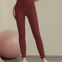 High Waist Yoga Pants Slim Fit Butt Lifting Tummy Control Sporty Pants