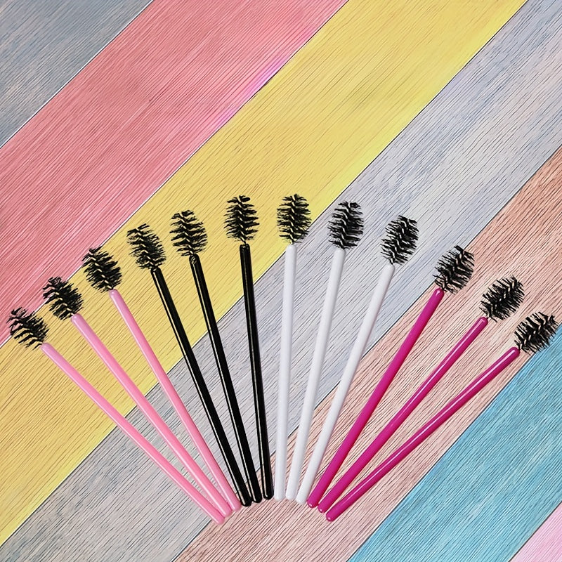 Mini Mascara Wands Brow Brush Cosmetic Tool Eyelash Comb Extension Makeup