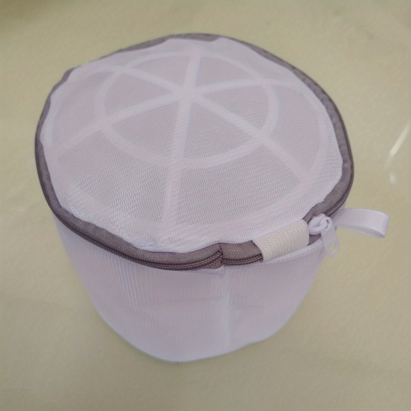Mesh Underwear Washing Bag Zipper Reusable Foldable Laundry Bag