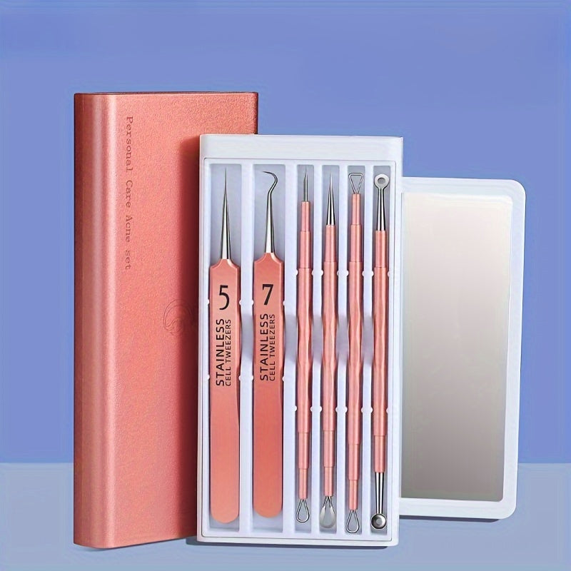 6pcs Acne Needle Set for Face Cleaning Tools