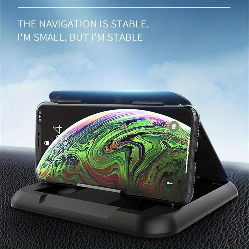 Silicone Carbon Fiber Car Mobile Phone Bracket