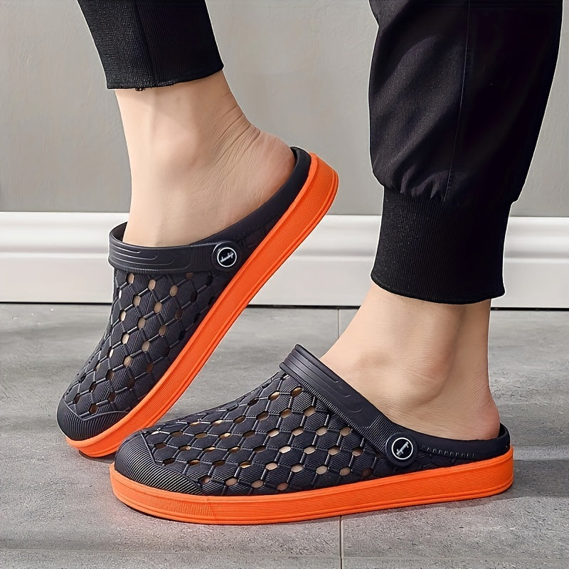 Men's Comfy Lightweight Hollow Out Beach Sandals