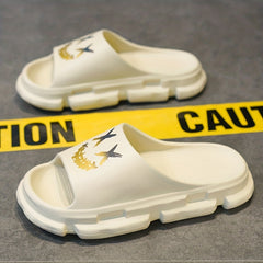 Men's Soft Sole Cloud Slides Non Slip Platform Comfort Beach Summer