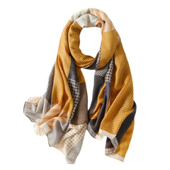 Linen Women's Scarf Long Shawl Lightweight And Soft