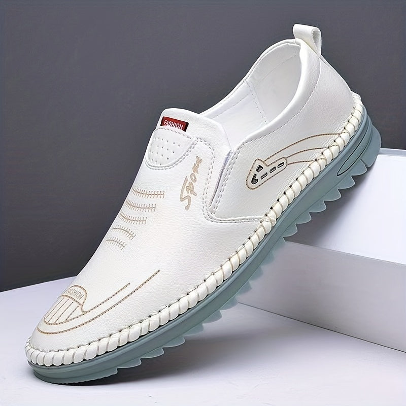 Men's Slip-On Loafers Comfy Casual Shoes Non Slip Walking Shoes