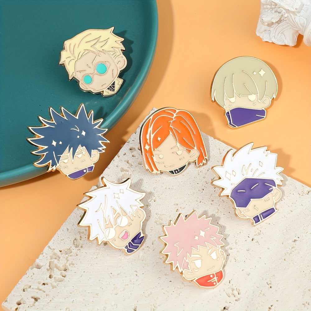 Anime Character Brooch Pin for Fashionable Backpack