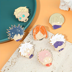 Anime Character Brooch Pin for Fashionable Backpack