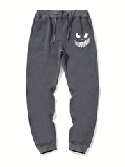 Men's Graphic Drawstring Joggers Casual Sweatpants