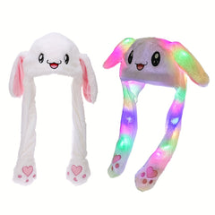 Plush Bunny Rabbit Cap Earmuffs for Girls