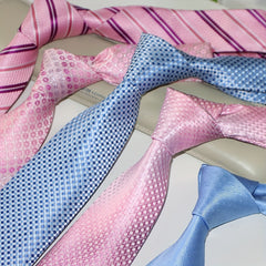 Men's Striped Plaid Necktie Business Wedding Party Banquet Necktie