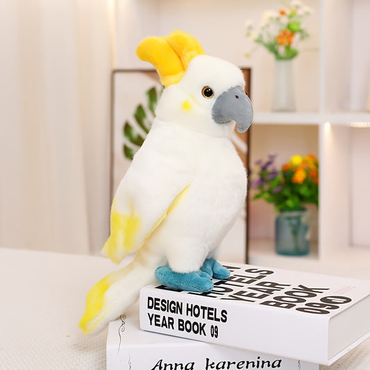 Parrot Plush Toy Soft Stuffed Animal Vibrant Colors Polyester Filling Gift