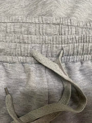 Men's Solid Drawstring Sweatpants Loose Fit Straight Leg