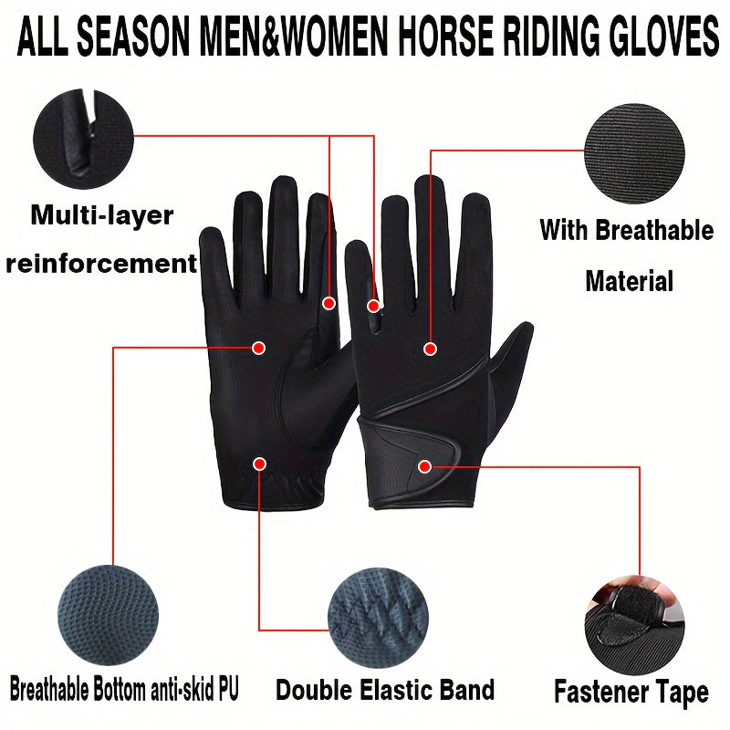Equestrian Gloves Riding Gloves Flying Disc Gloves
