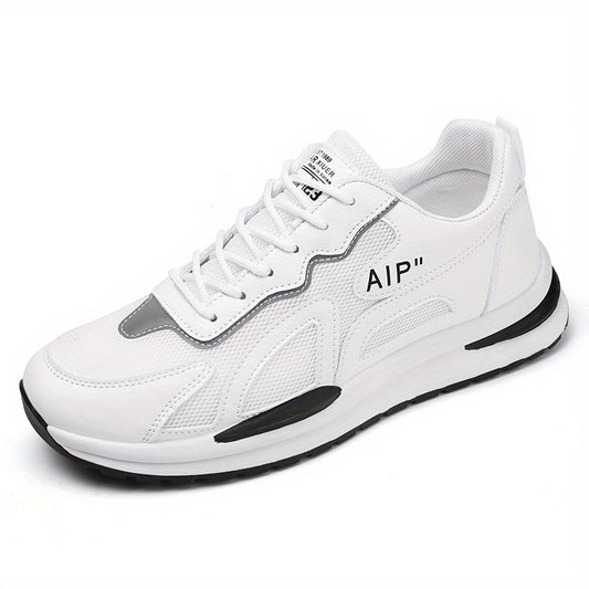 Men's Lace Up Sneakers Athletic Shoes Wear Resistant and Breathable