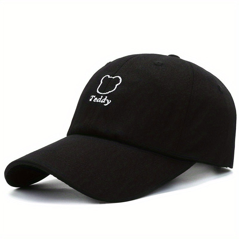 Embroidered Baseball Cap Men Boys Leisure Sunshade Outdoor Accessories