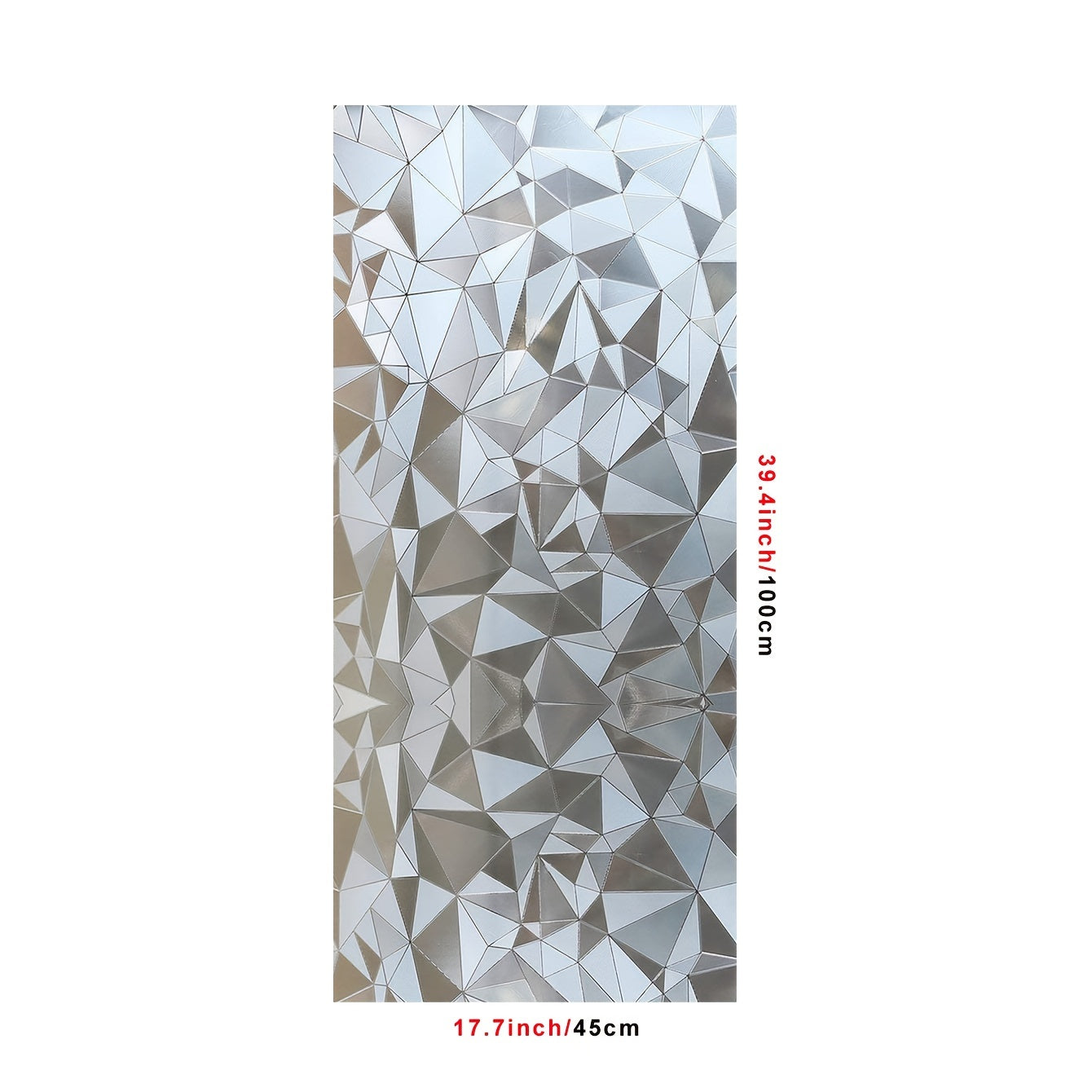 Privacy Window Stickers 3D Static Cling Films for Home Decor