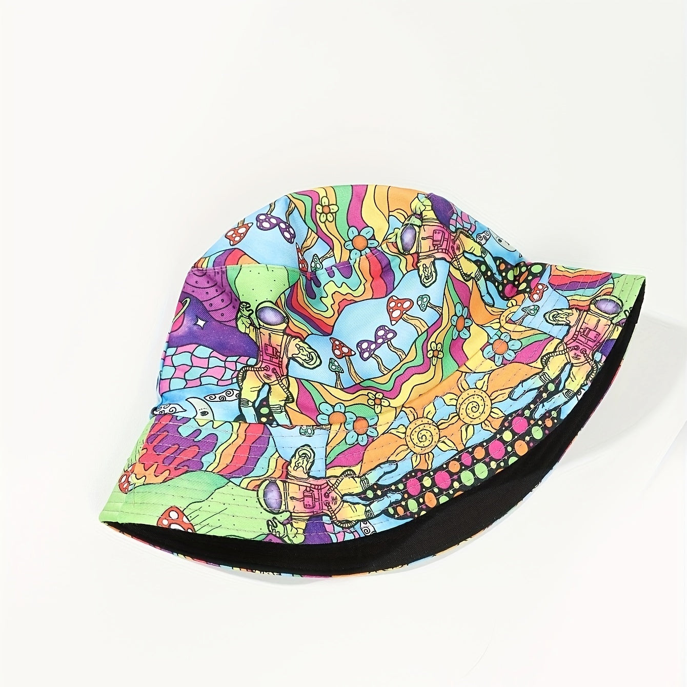 Ethnic Style Retro Casual Sunshade Bucket Hat